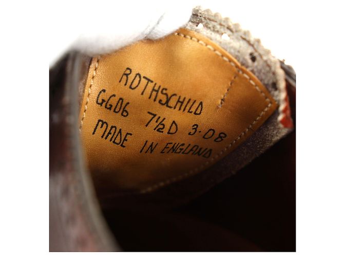 Autre Marque GAZIANO&GIRLING Lederschuhe Braun Bronze - Ansicht 7