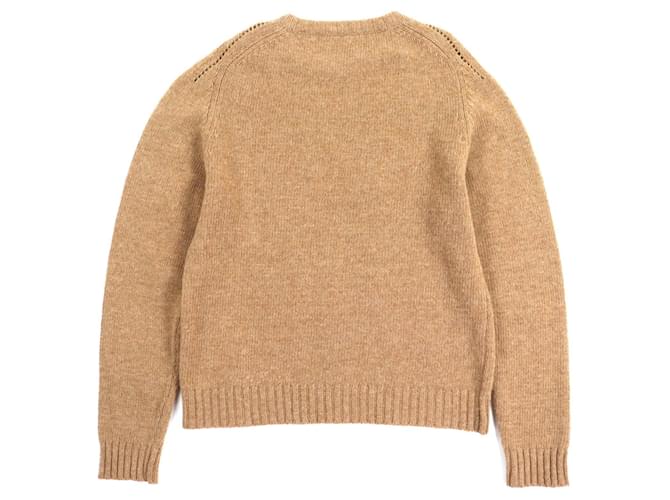 Céline CELINE Wollpullover Braun Hellbraun - Ansicht 3