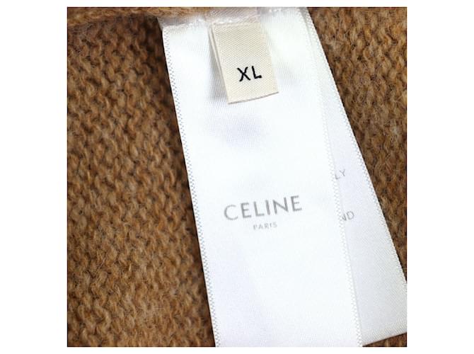 Céline CELINE Wollpullover Braun Hellbraun - Ansicht 5