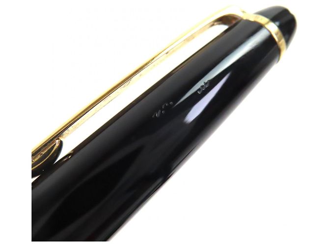 MONTBLANC Meisterstück 14K Füllfederhalter Schwarz Golden - Ansicht 11