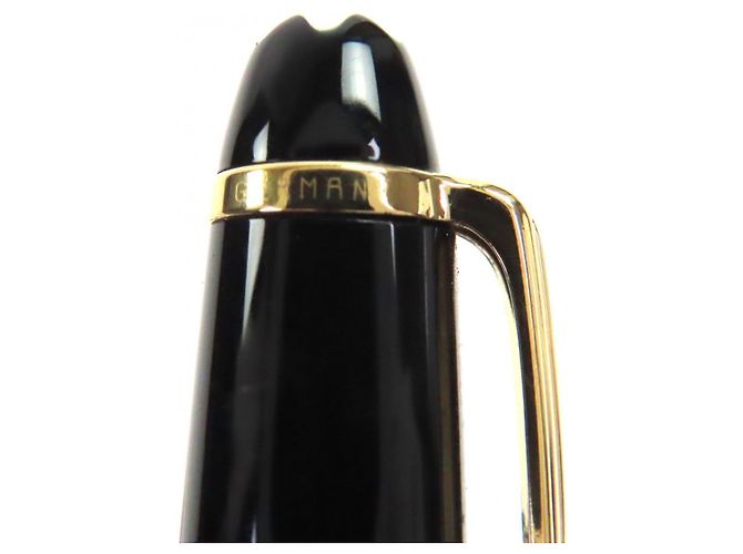 MONTBLANC Meisterstück 14K Füllfederhalter Schwarz Golden - Ansicht 8