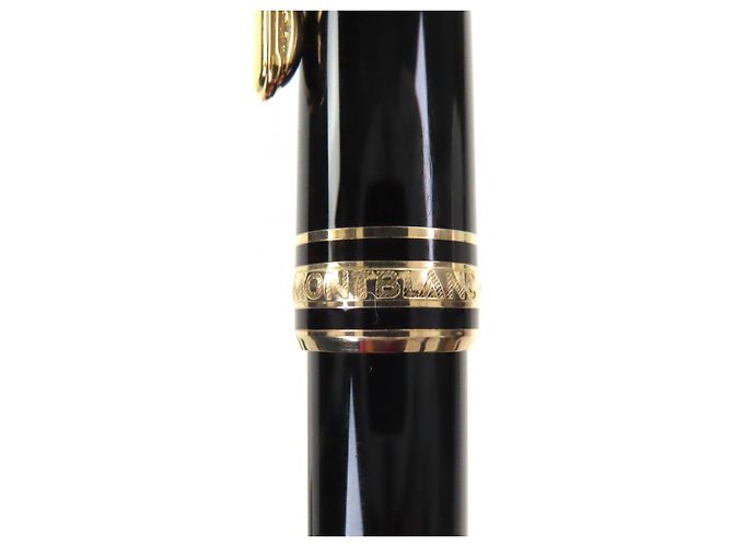 MONTBLANC Meisterstück 14K Füllfederhalter Schwarz Golden - Ansicht 9