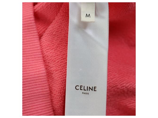 Céline Sudadera con capucha CELINE de algodón Rosa - vista 7