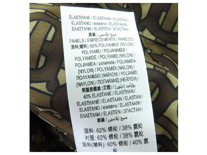 Top Burberry TB Monogram Castaño - vista 10
