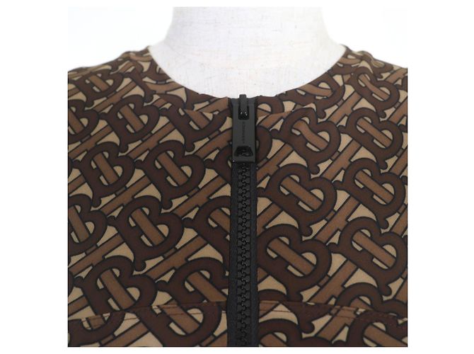 Top Burberry TB Monogram Castaño - vista 4