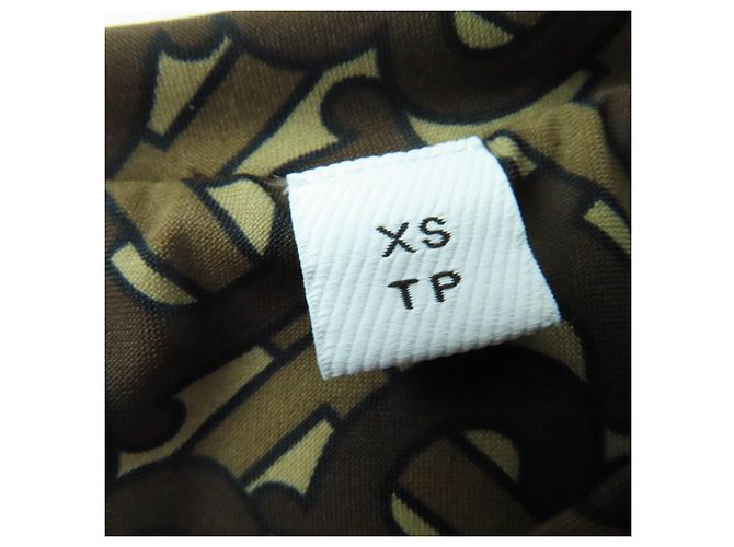 Top Burberry TB Monogram Castaño - vista 8