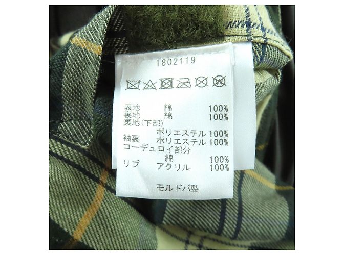 Autre Marque Barbour BEDALE Cotton Jacket Green Khaki - view 11