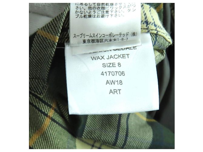 Autre Marque Barbour BEDALE Cotton Jacket Green Khaki - view 12