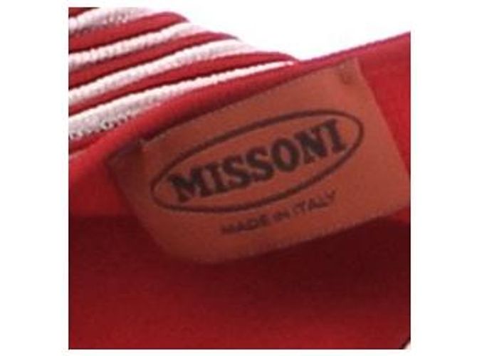 Missoni Kleid rot gestreift aus Viskose - Ansicht 7