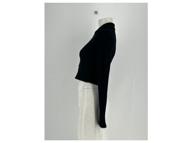 Autre Marque RUVE Cardigan gerippt schwarz - Ansicht 3