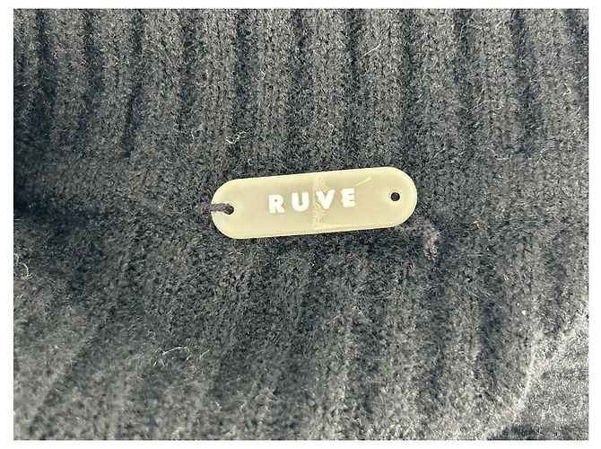 Autre Marque RUVE Cardigan gerippt schwarz - Ansicht 5