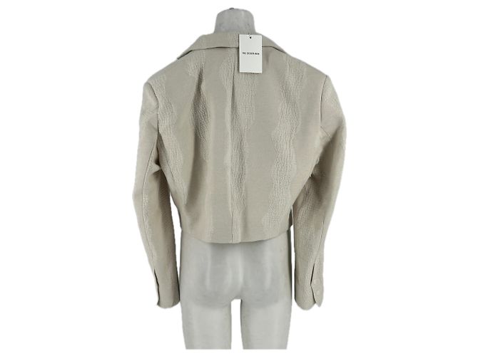 Autre Marque THE ODDER SIDE MARLOWE Jacke Beige Baumwolle - Ansicht 2