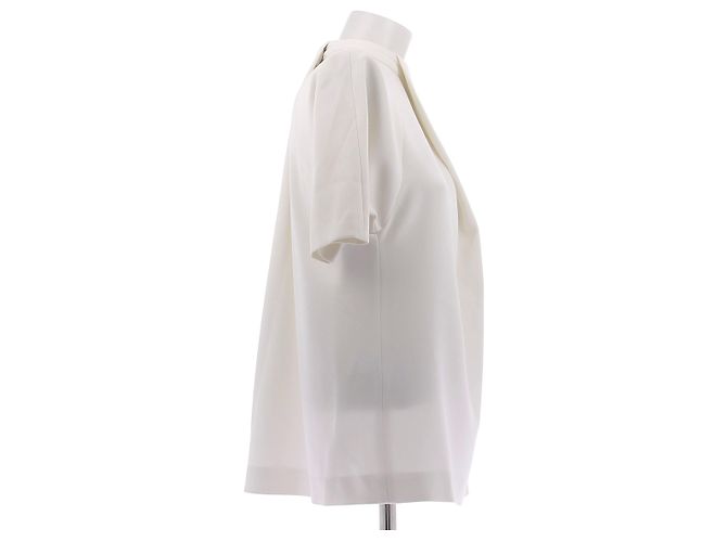 Balenciaga weißes Seidentop - Ansicht 3