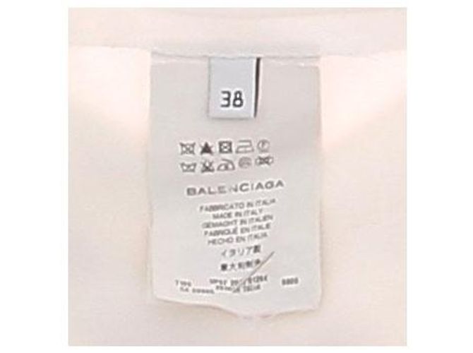 Balenciaga weißes Seidentop - Ansicht 5