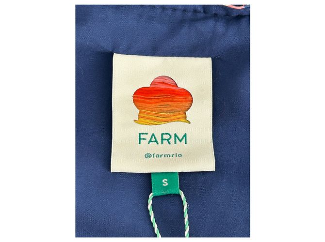 Vestido estampado vermelho de viscose Farm Rio - vista 5