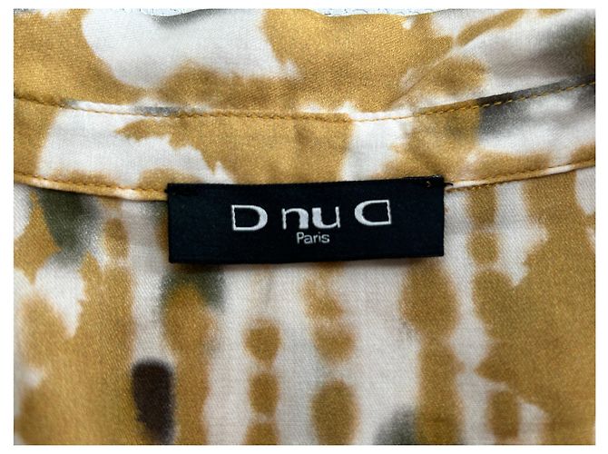 Autre Marque Camicia gialla stampata Giallo - vista 5