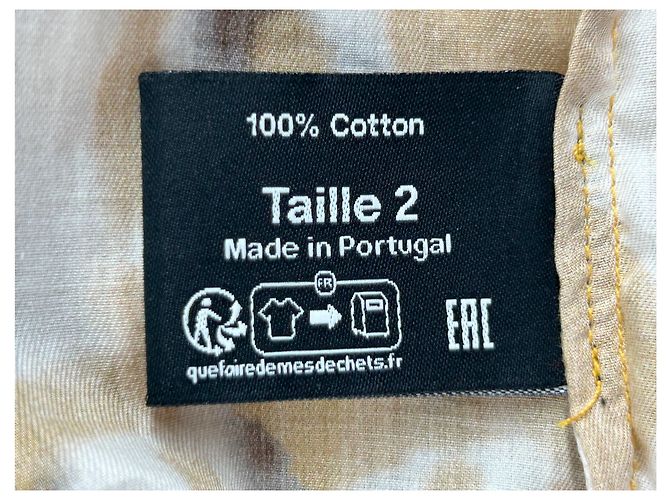 Autre Marque Camicia gialla stampata Giallo - vista 6