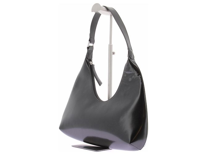 Borsa AMBER By Far in pelle nera Nero - vista 2