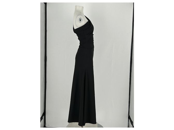 Marc by Marc Jacobs Maxikleid aus Wolle Schwarz - Ansicht 4