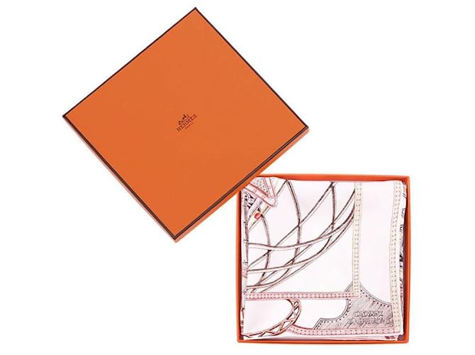 Hermès Bufanda Chevaux dHephaistos Rosa - vista 13