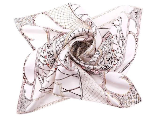 Hermès Bufanda Chevaux dHephaistos Rosa - vista 8