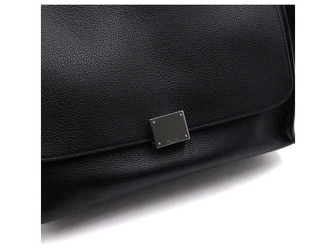 Céline Borsa Tote e Borsa a Tracolla Trapeze Nera Nero - vista 9