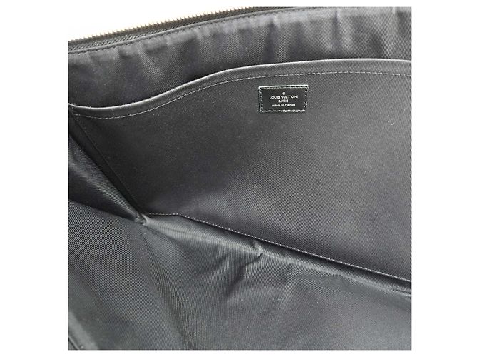 Louis Vuitton Pochette GM Clutch in Canvas Damier Nero - vista 6