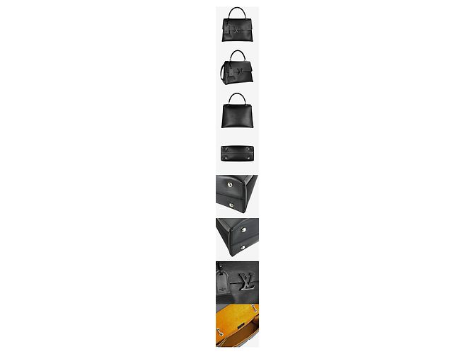 Louis Vuitton Epi Grenelle MM Black Nero - vista 2