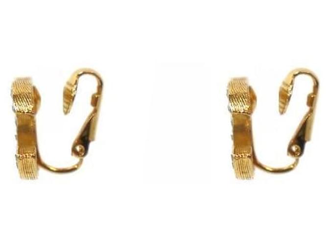 Chanel Orecchini CC Cubic Oro D'oro - vista 2