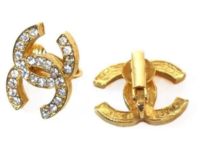 Chanel Orecchini CC Cubic Oro D'oro - vista 4