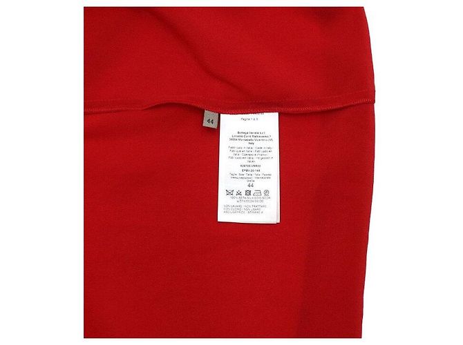 Bottega Veneta Blusa de seda roja para mujer - vista 6
