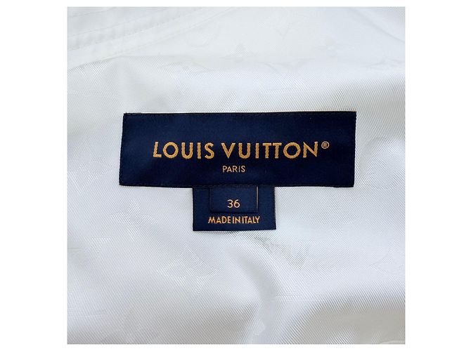 Louis Vuitton Giacca a vento con cappuccio Monogram da donna Condizione/Taglia Bianco - vista 6