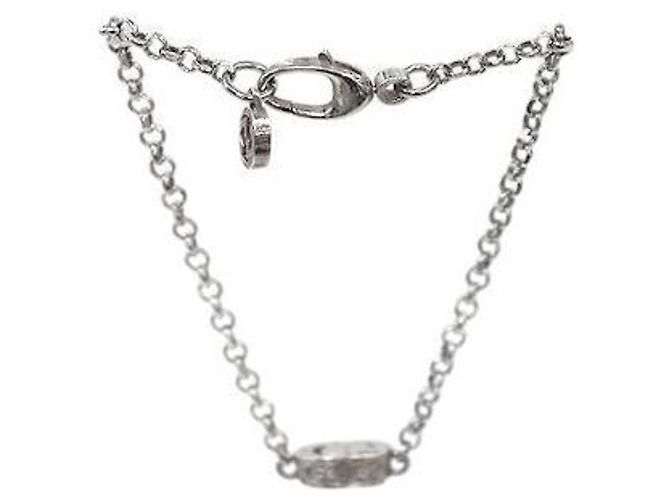 Gucci Pulseira Dupla de Prata - vista 4