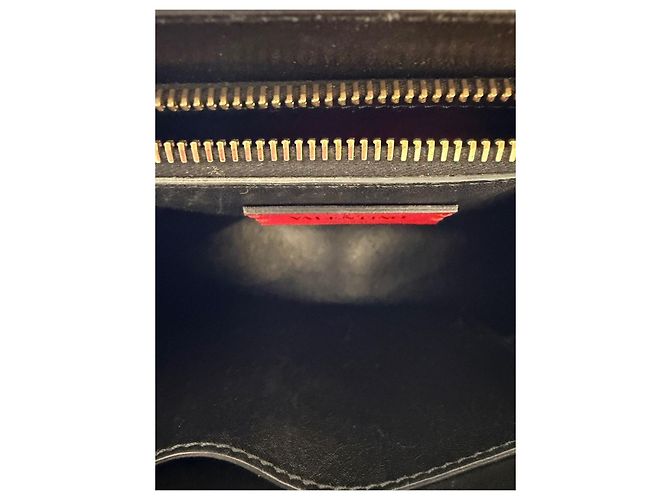 Valentino Borsa Logo con manico superiore rossa Rosso - vista 12