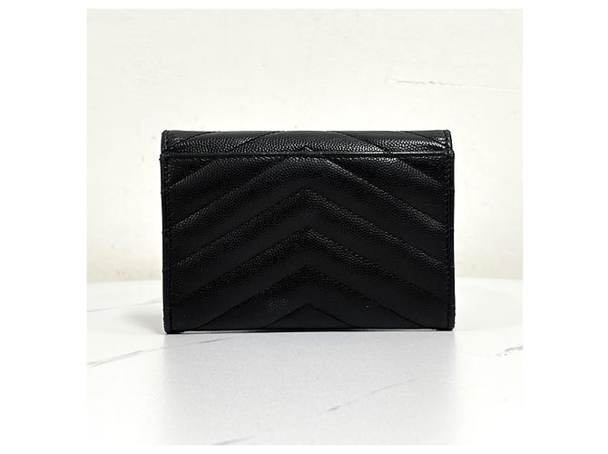 Saint Laurent Tarjetero sobre negro - vista 3