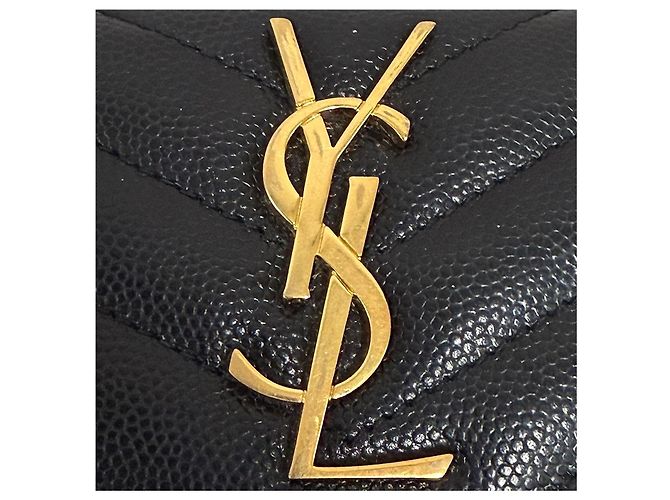 Saint Laurent Tarjetero sobre negro - vista 6