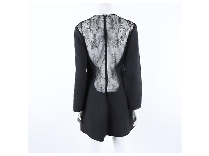 Valentino Vestido de encaje Negro - vista 3