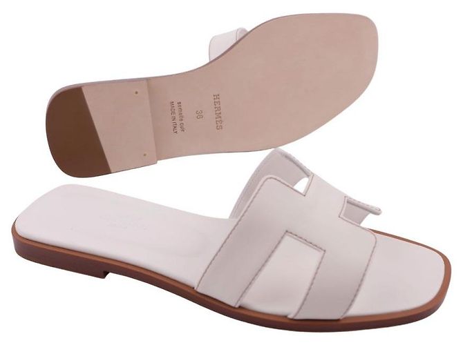 Hermès Sandalen Weiß - Ansicht 12