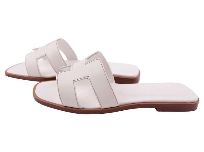 Hermès Sandalen Weiß - Ansicht 13