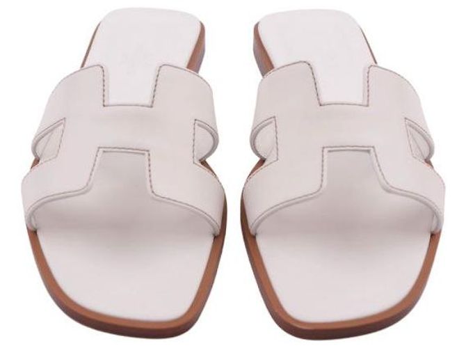 Hermès Sandalen Weiß - Ansicht 9