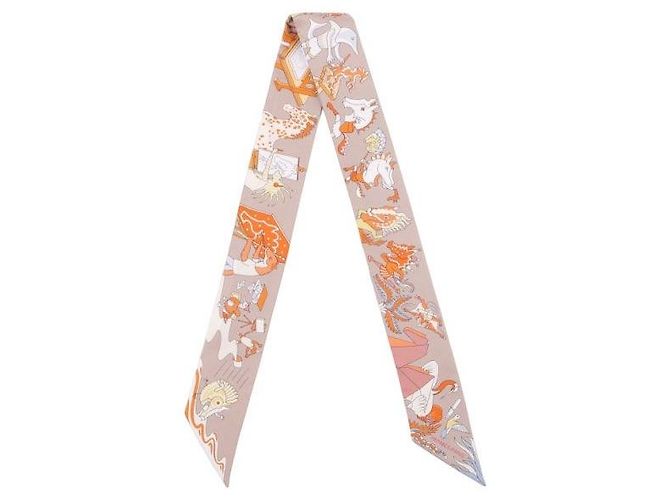 Hermès Hippica Twilly Marrone - vista 7