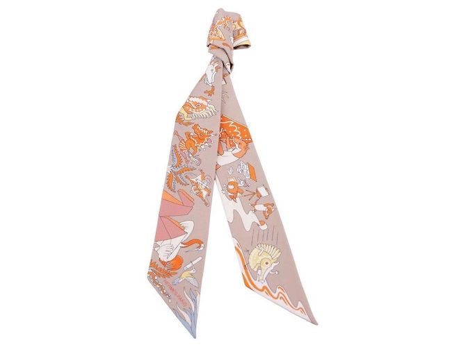 Hermès Hippica Twilly Marrone - vista 8