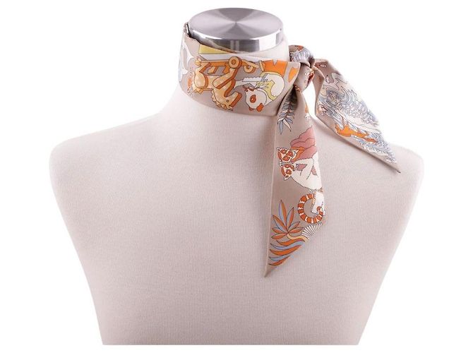 Hermès Hippica Twilly Marrone - vista 9