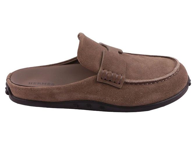 Hermès Mix Mule Marrone - vista 11