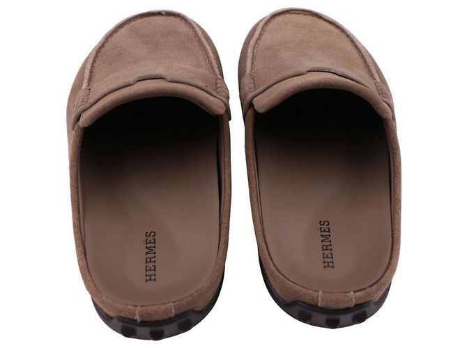 Hermès Mix Mule Marrone - vista 9
