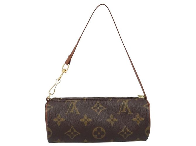 Louis Vuitton Papillon Pochette Monogram Canvas Mini Marrone - vista 2