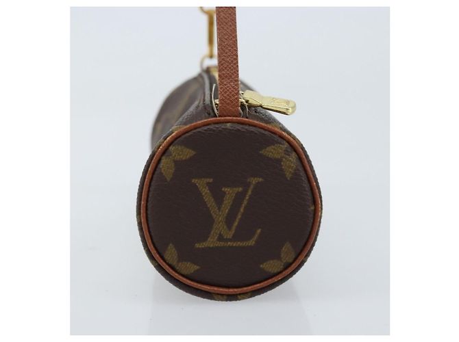 Louis Vuitton Papillon Pochette Monogram Canvas Mini Marrone - vista 4