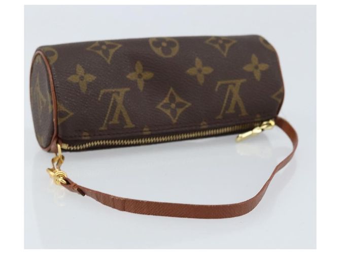 Louis Vuitton Papillon Pochette Monogram Canvas Mini Marrone - vista 7