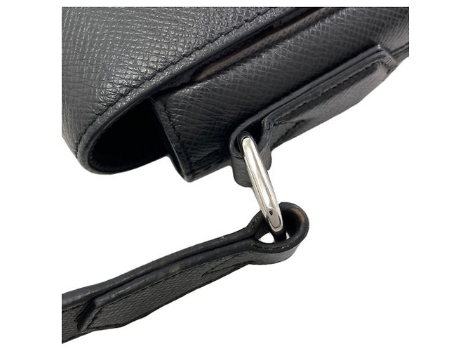 Borsa a tracolla Louis Vuitton Roman PM Nero - vista 13