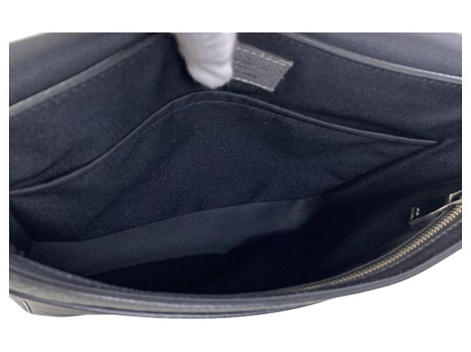 Borsa a tracolla Louis Vuitton Roman PM Nero - vista 5